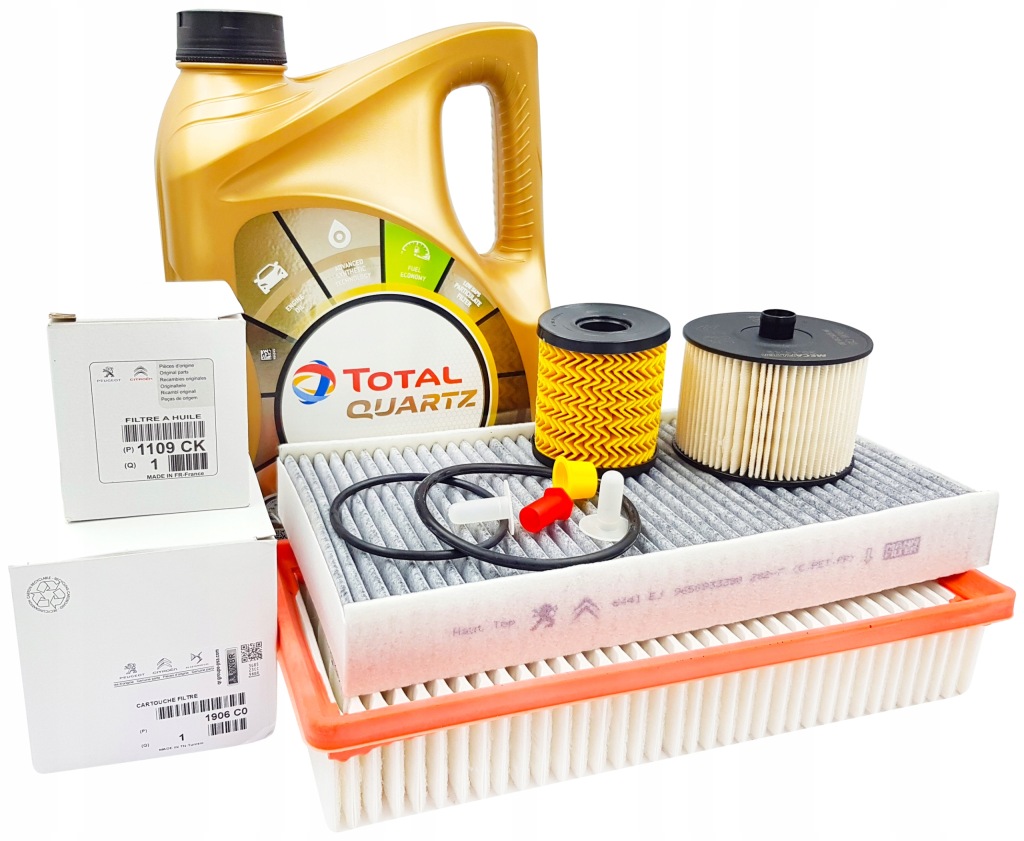 фото №1, Citroen c5 ii 2.0hdi 04- набір фільтрів олія 5w30