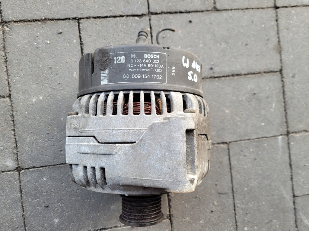 Mercedes w140 500 генератор Оригінал