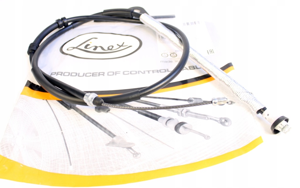 фото №4, Linex троси гальма ручного fiat bravo ii, stilo