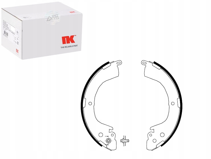 фото №1, Nk тормозные колодки тормозные mitsubishi l400 nk