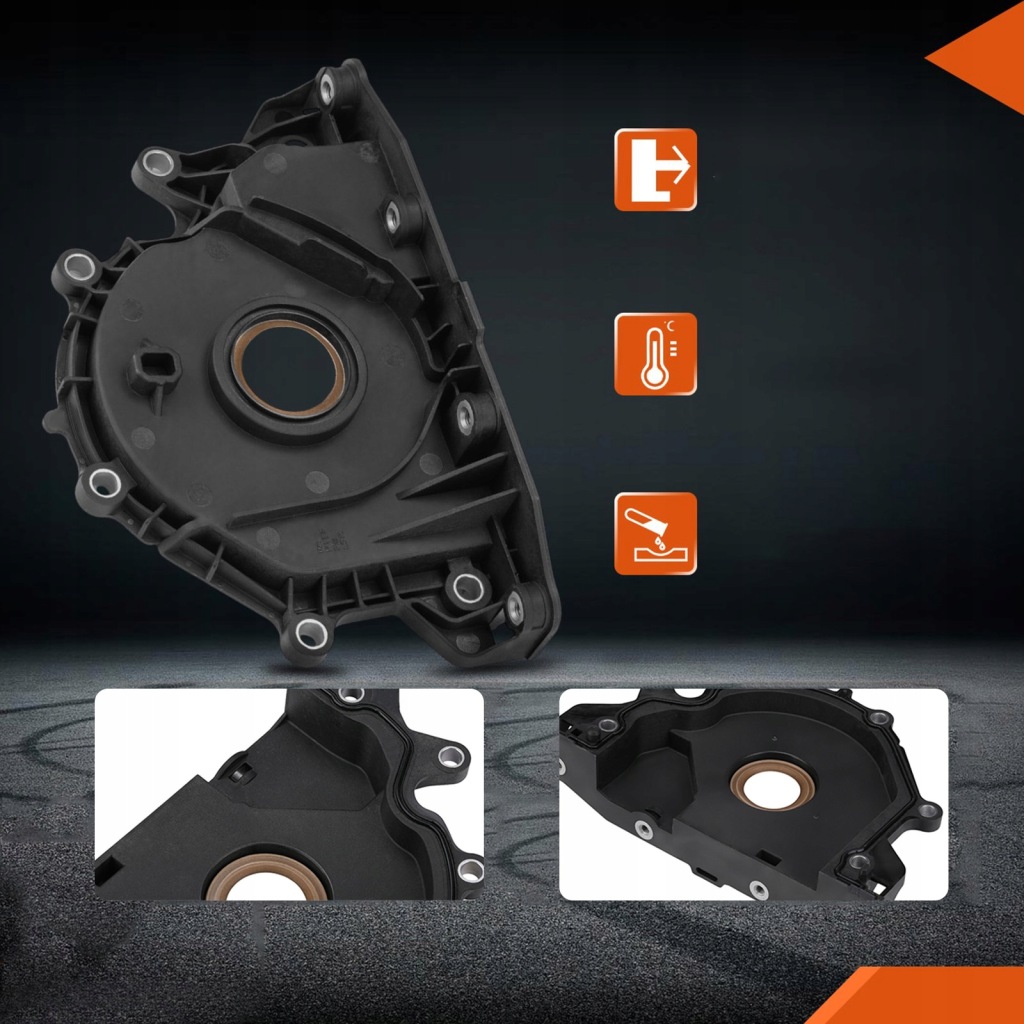 Сальник вала коленчатого 04l103151a vw audi seat skoda 1.6 tdi cun crl с Разборки