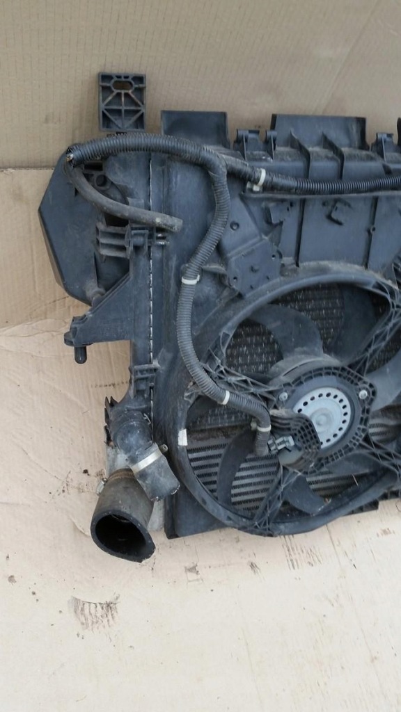 Комплект радиатор с вентиляторы fiat ducato 1358017080 Киев