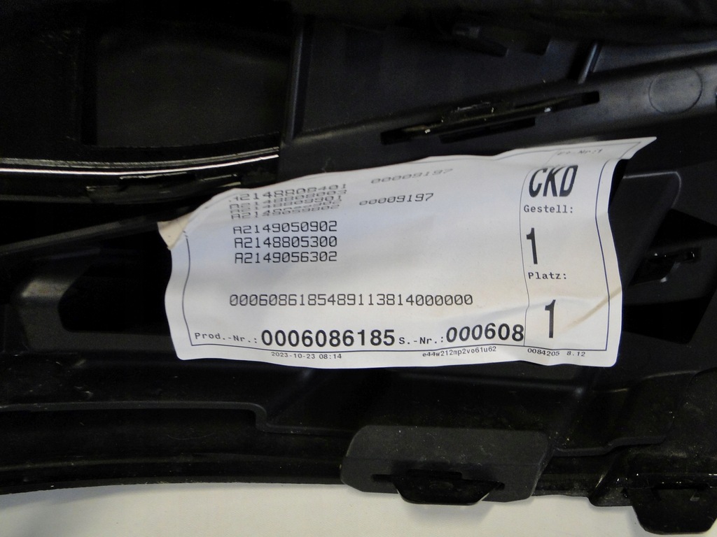 фото №13, Mercedes бампер передний amg na датчики pts e klasa 214 w214 s214