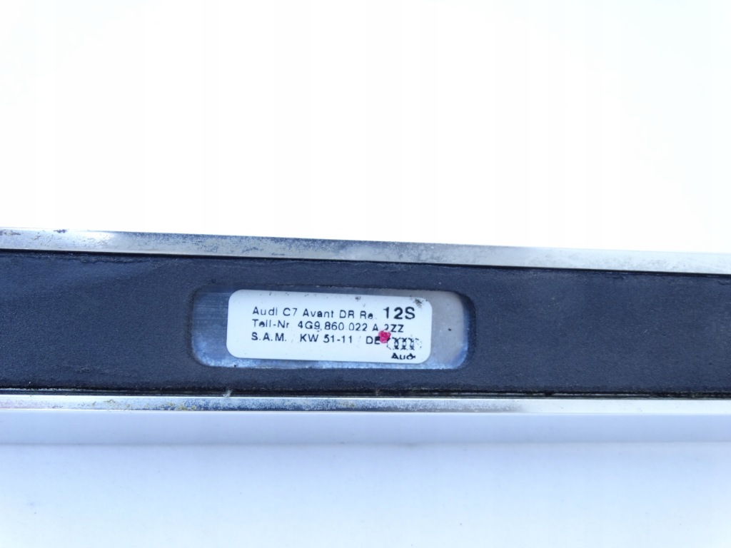 Купить Audi a6 c7 универсал avant 11-18 рейлинги кровельные хром комплект оригинал aso