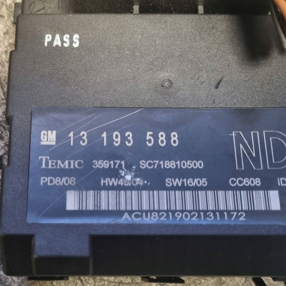 Купить Модуль коробка комфорта opel vectra c eu европа рестайлинг  fl 13193588