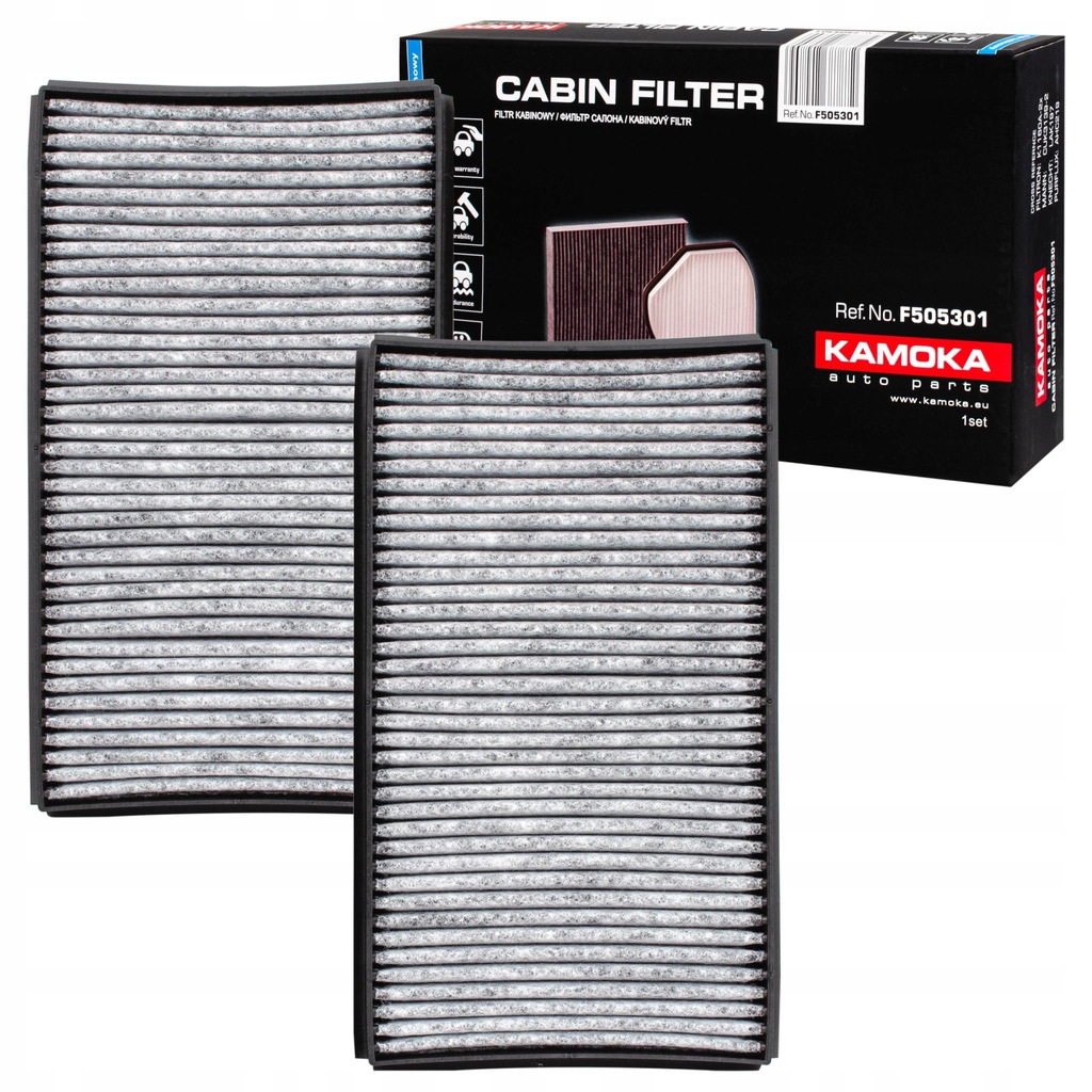 фото №12, Фильтр салонный угольный bmw 5 e60 05'-10' 6 e63 04'- kamoka