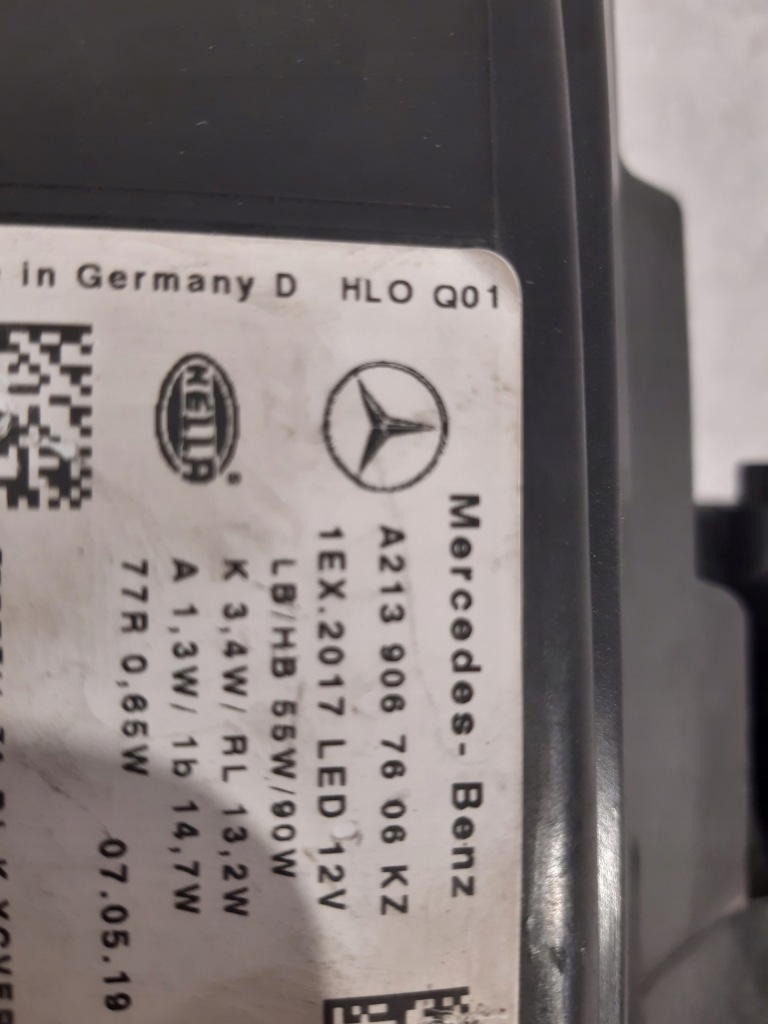 фото №5, Mercedes w213 238 лампа права led multibeam eu kpl