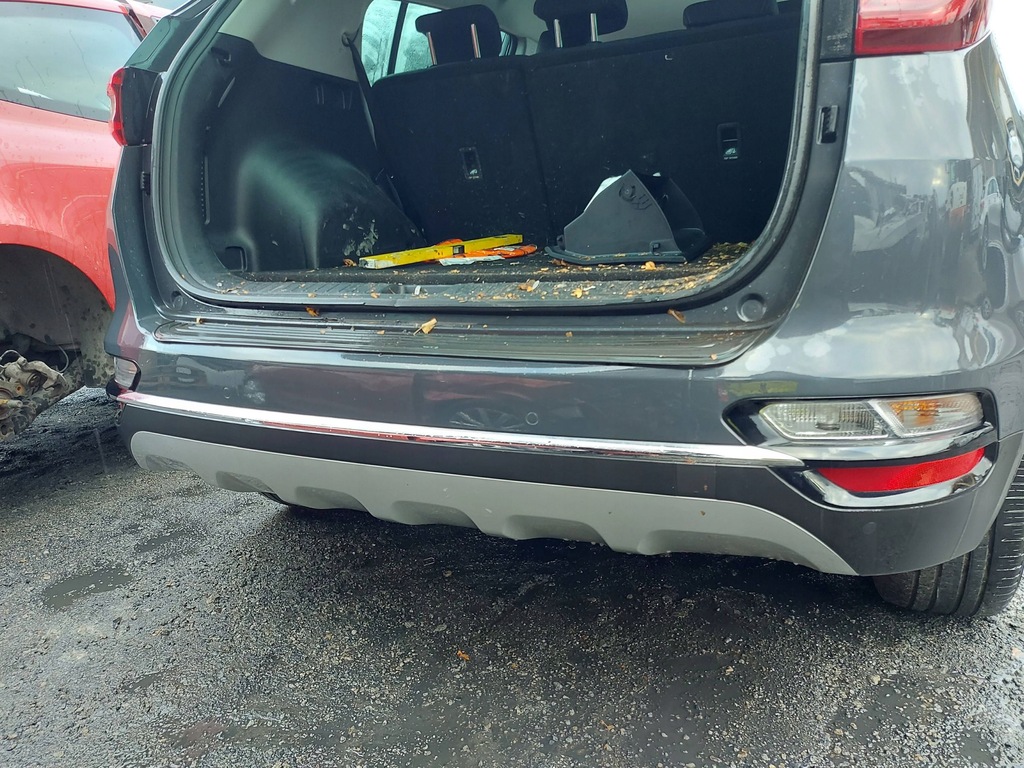 фото №1, 0k34a50210 бампер задняя kia rio i чёрный