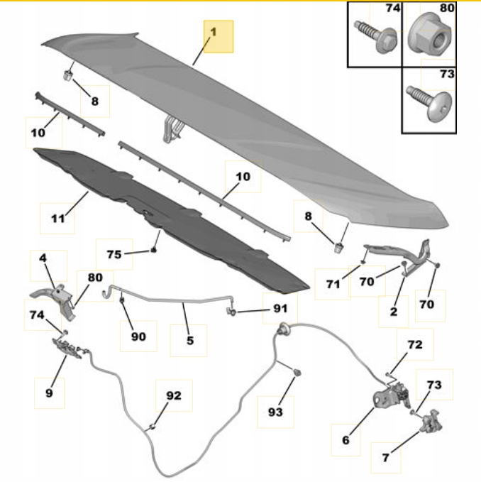 фото №1, Оригинальный номер toyota капот toyota proace city verso алюминиевая su001b0458
