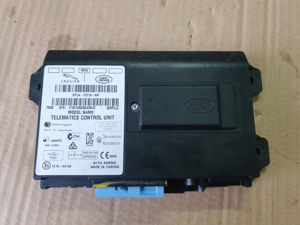 фото №1, Блок управления модуль telematic jaguar xe dpla-70718-nr