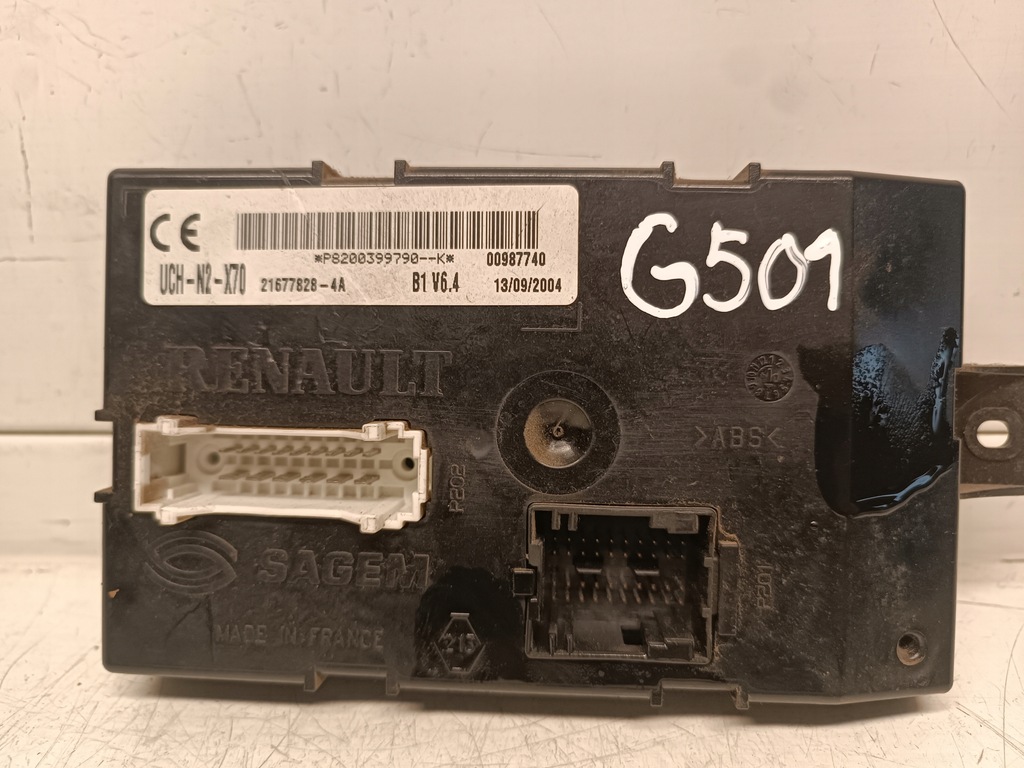 фото №1, Модуль uch-2 renault master ii 2.5 dci p8200399790k 216778284a