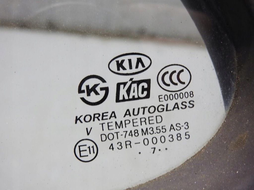 фото №5, Стекло дверь левый задняя kia sorento i
