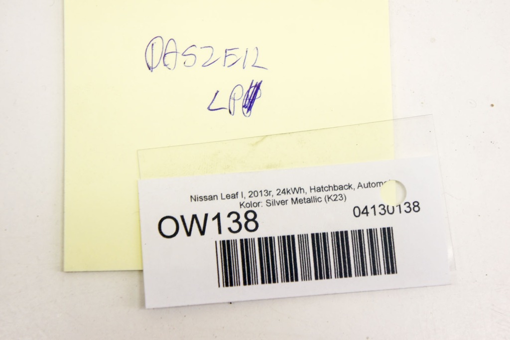 фото №6, Ow138 nissan leaf i ze0 козырёк солнцезащитный левый