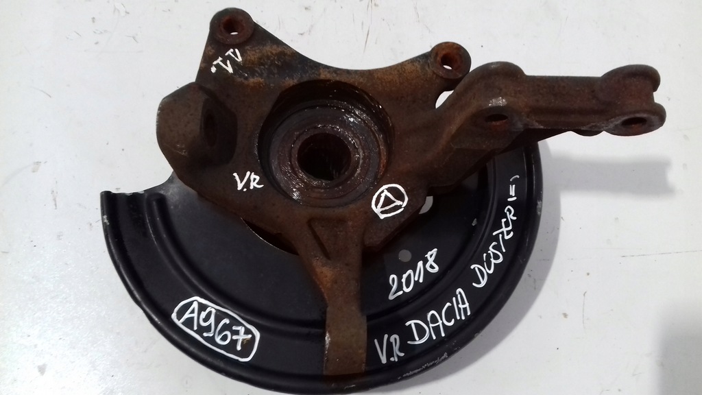 фото №4, Dacia duster ii поворотний кулак правий перед ступиця