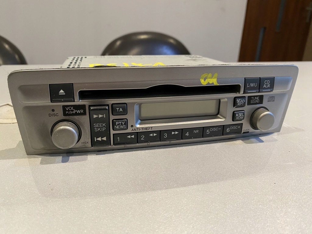 фото №1, Honda civic vii - радіо cd заводський / 39101-s5s-b710-m1