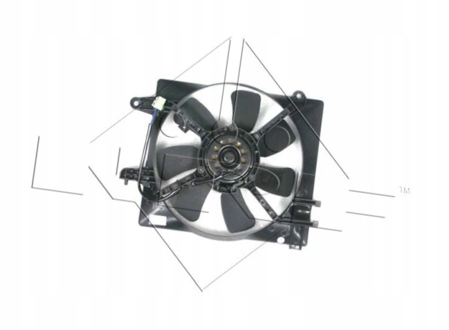 фото №1, Nrf 47486 вентилятор, охолодження двигуна
