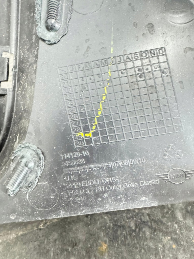 Mini cooper f55 f56 lift lci бампер перед передний 20-24 Доставка