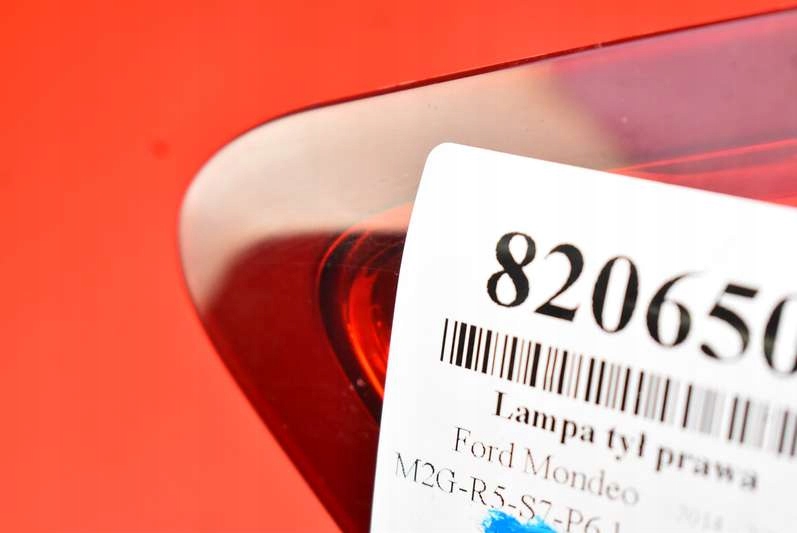 фото №10, Лампа права задня задня ds73-13a602 ford mondeo mk5 fusion usa 14-20