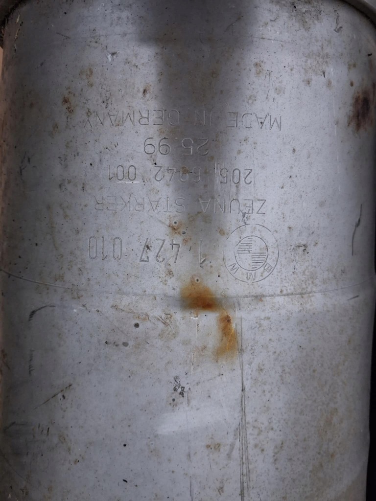 Купити Вихлоп середній кінцевий m52b28 bmw e39 1427008 1427010