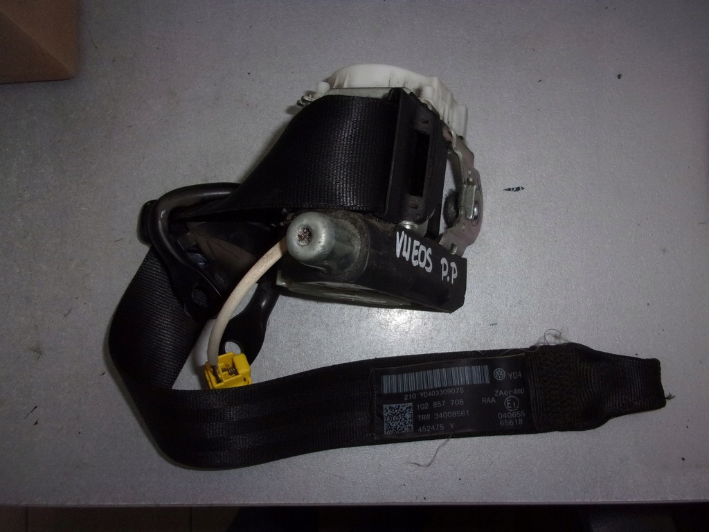 фото №1, Pas безопасности vw eos правый перед 1q2857706