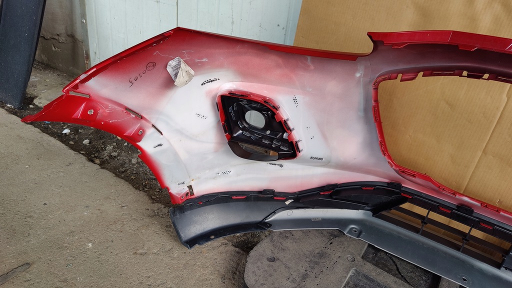 фото №6, Ford puma mk2 бампер перед червоний