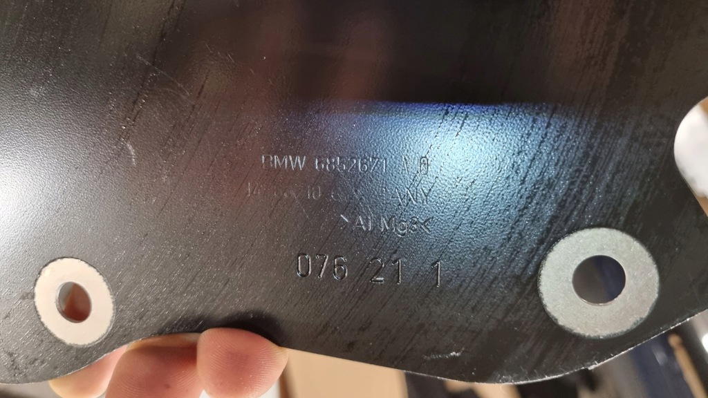 фото №10, Підсилювач балка нижня задня pod двигун bmw i3 13-