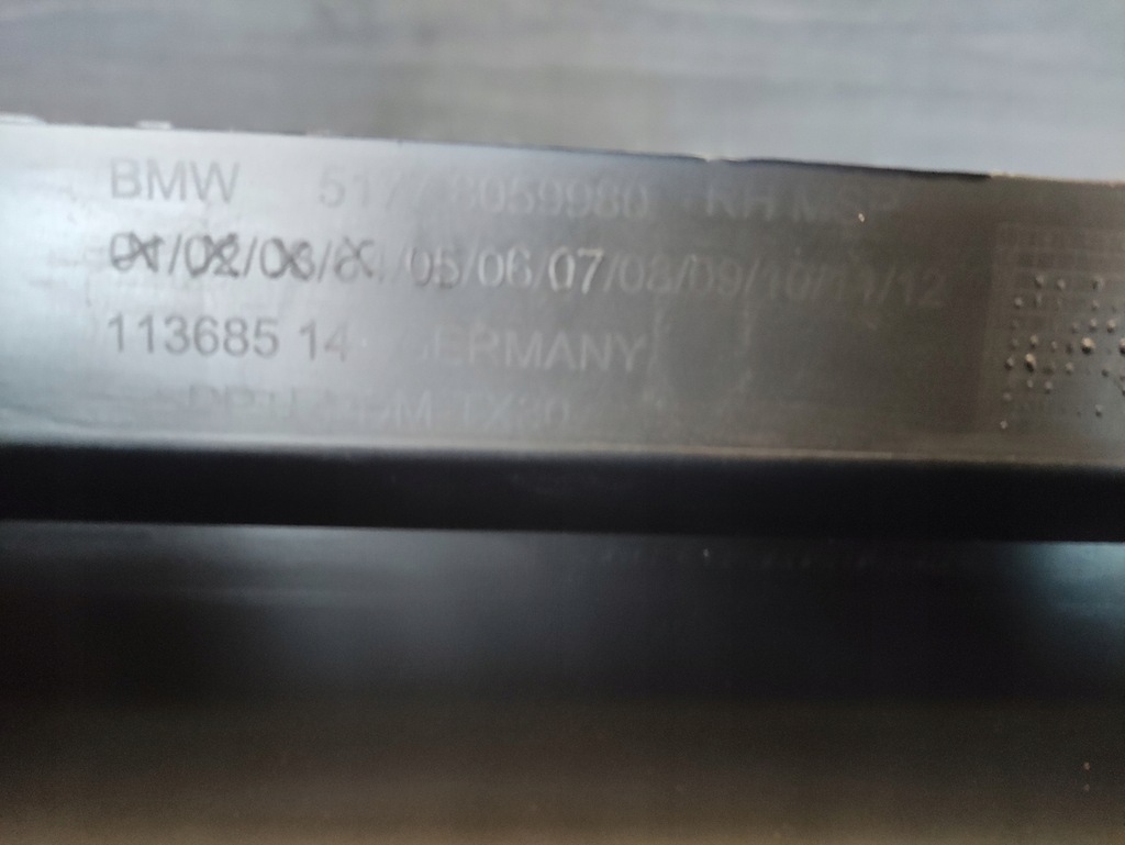 фото №7, Молдинг поріг ліва права bmw 7 g11 m набір nowa