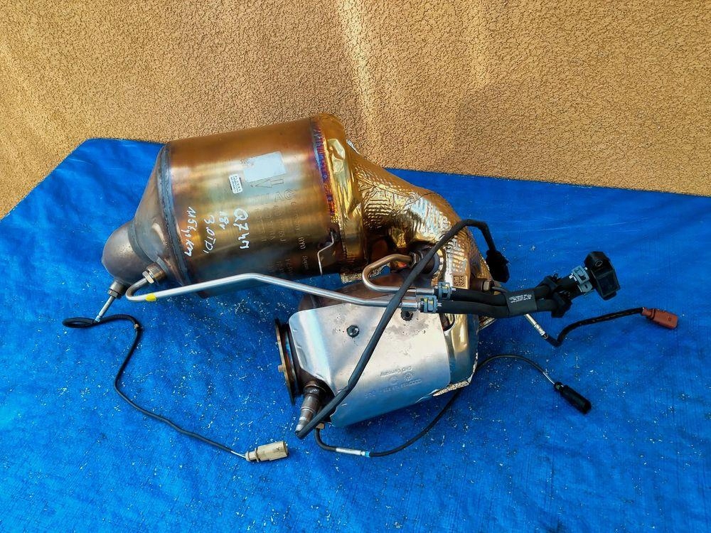 фото №12, Audi q7 4m 3.0 tdi / 4m0131765j / фільтр dpf каталізатор fap / датчик