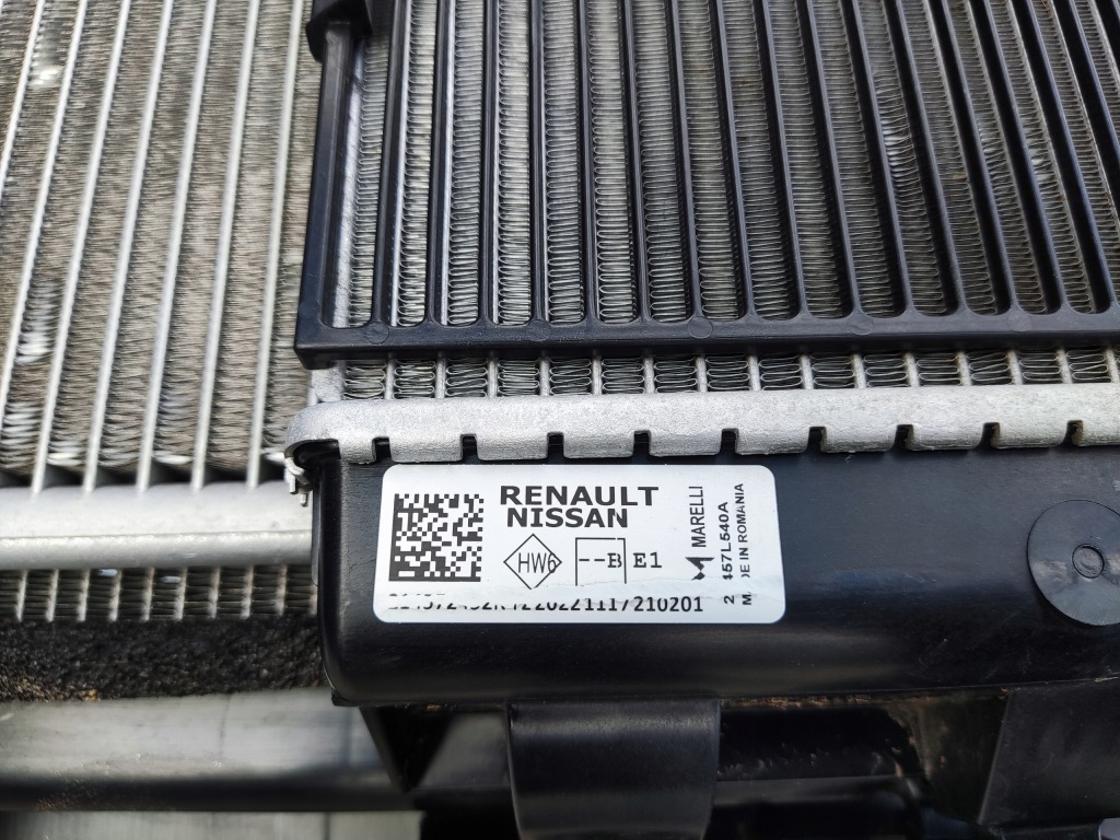 Комплект радиатор вентилятор renault austral 1.2 tce 2022-2025 Доставка