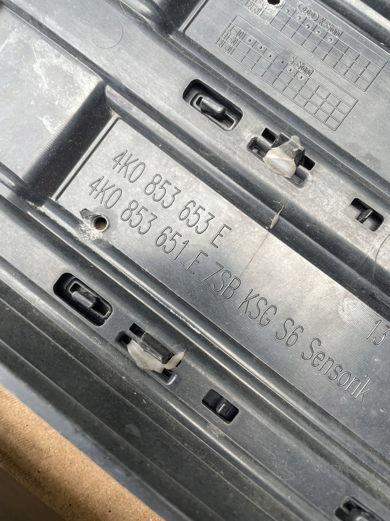 фото №6, Audi s6 c8 4k0 решётка радиатора решётка радиатора бампера 4k0853651e gielda