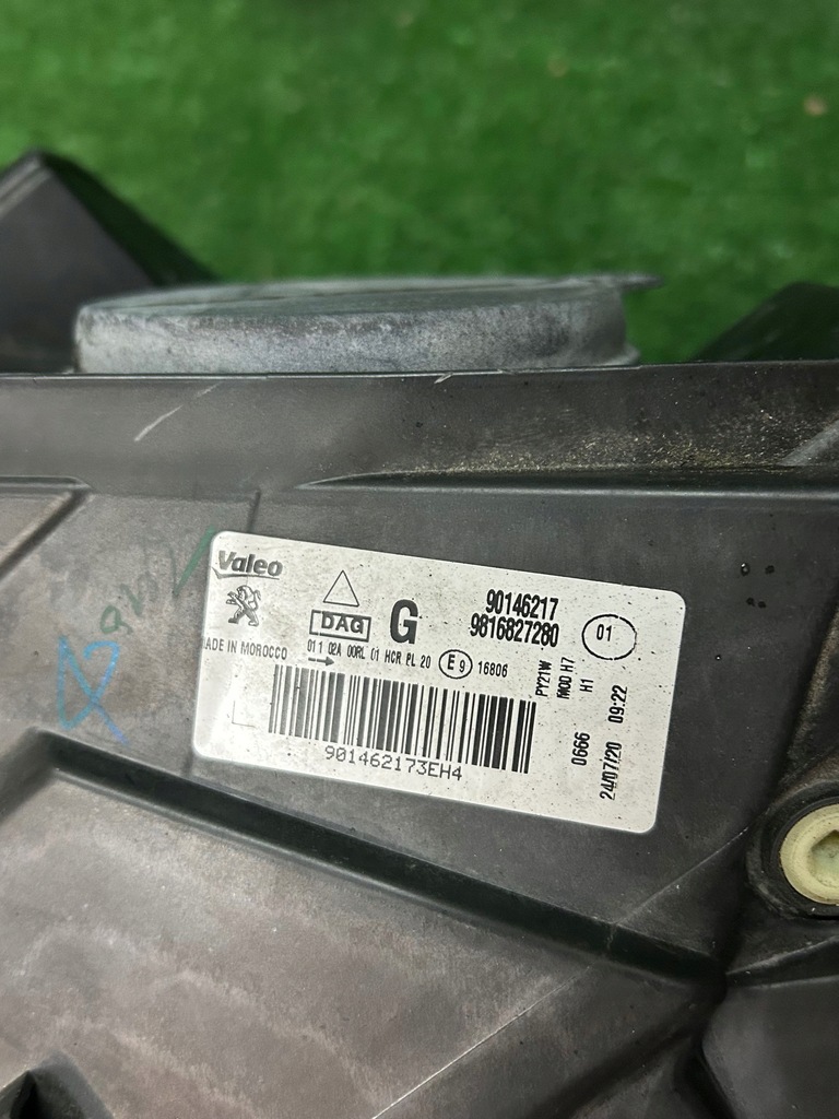 фото №6, Фара лівий peugeot rifter led 9816827280