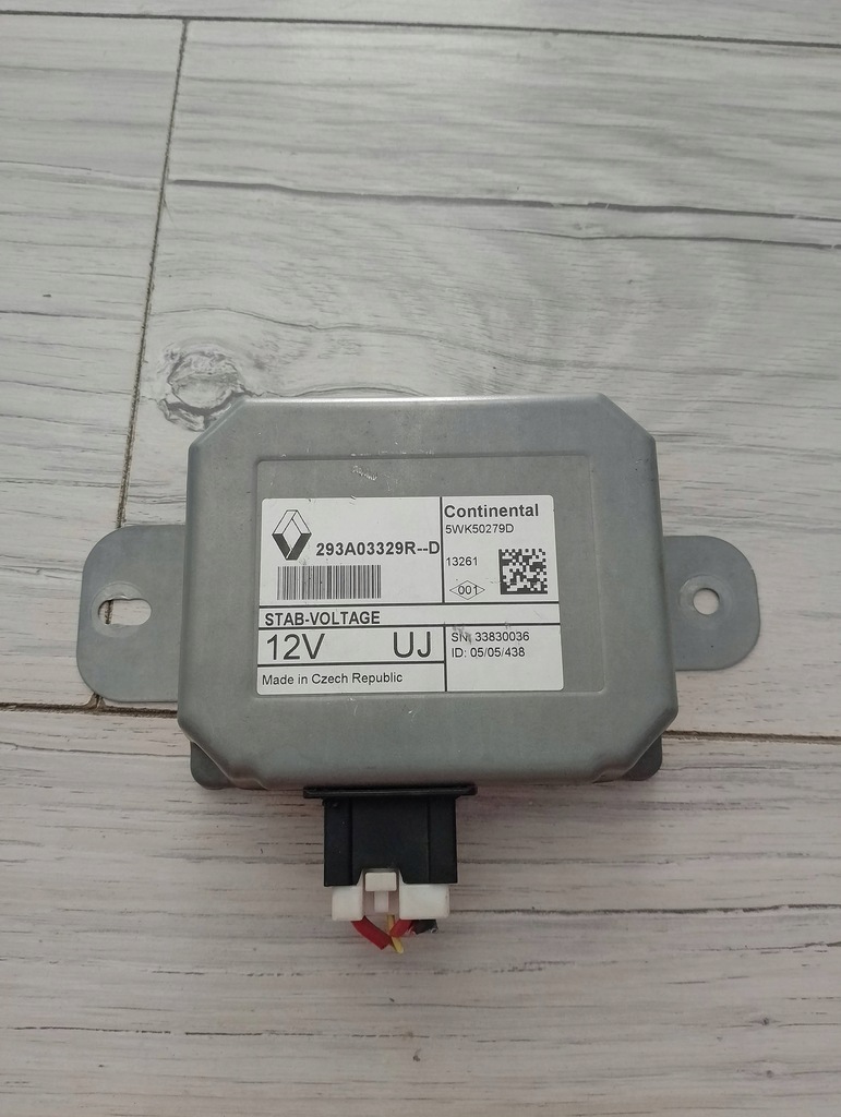 фото №1, Модуль блок керування напруги 293a03329r megane iii
