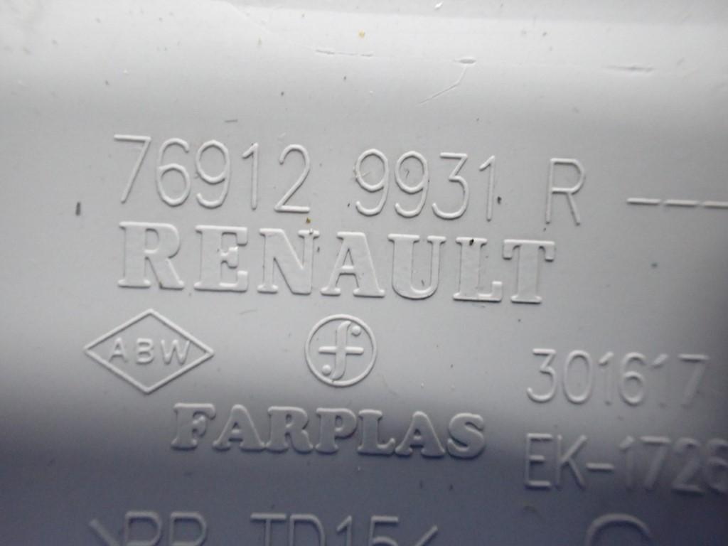 фото №3, Пластик защита стойка левый перед 769129931r renault clio iv 13r