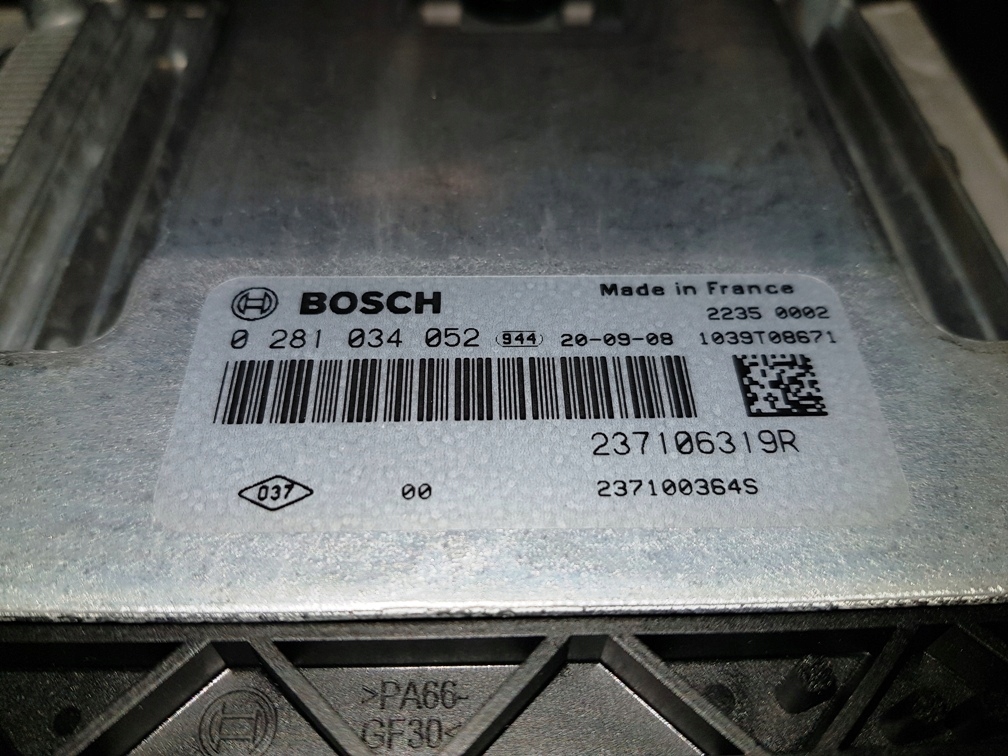 фото №5, Модуль управление инжектор. ecu r talisman 237100364s