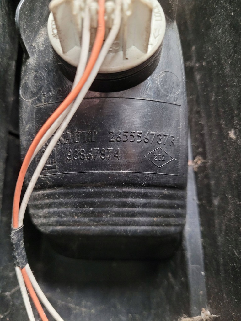 фото №7, Renault trafic iii vivaro ii 93450956 лампа левый задняя задняя