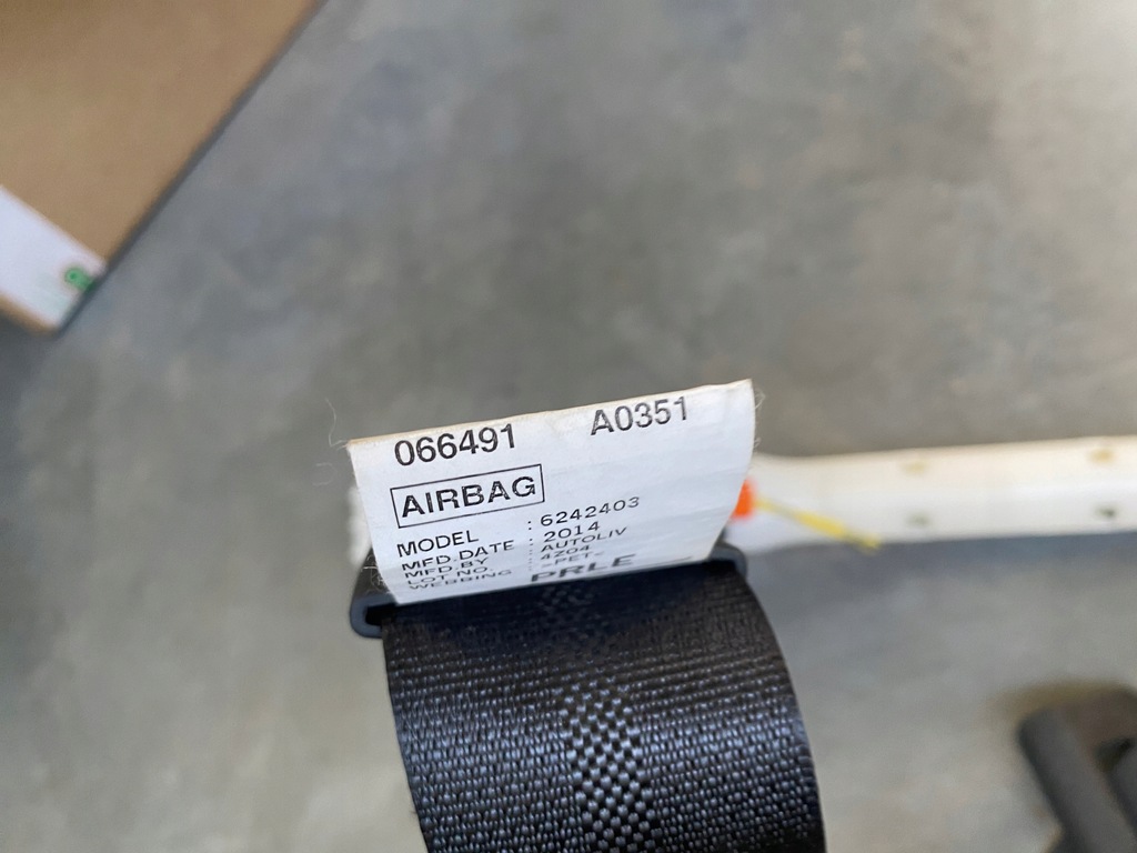 фото №5, Nissan leaf i консоль подушки безопасности ремни датчик