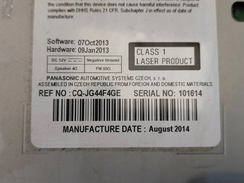 фото №7, Радио cd opel astra j lift 23210021