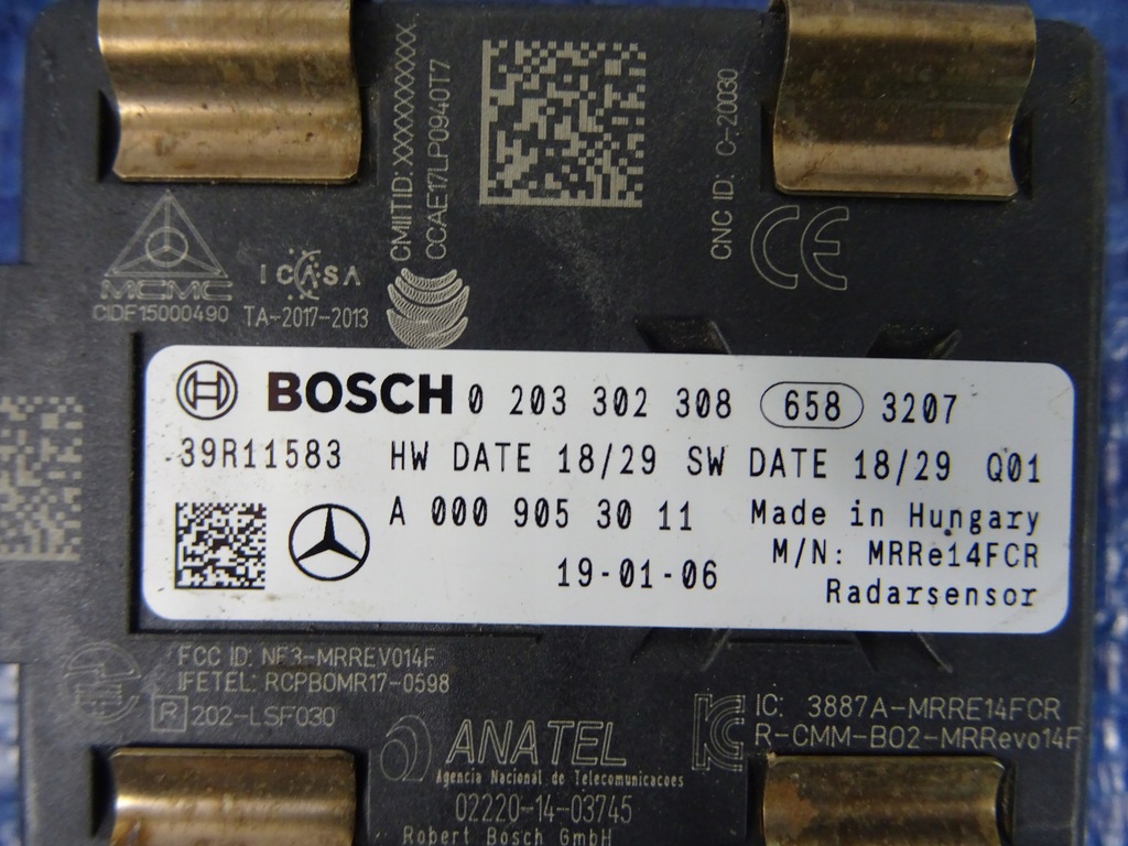 фото №3, Радар mercedes w247 0203302308