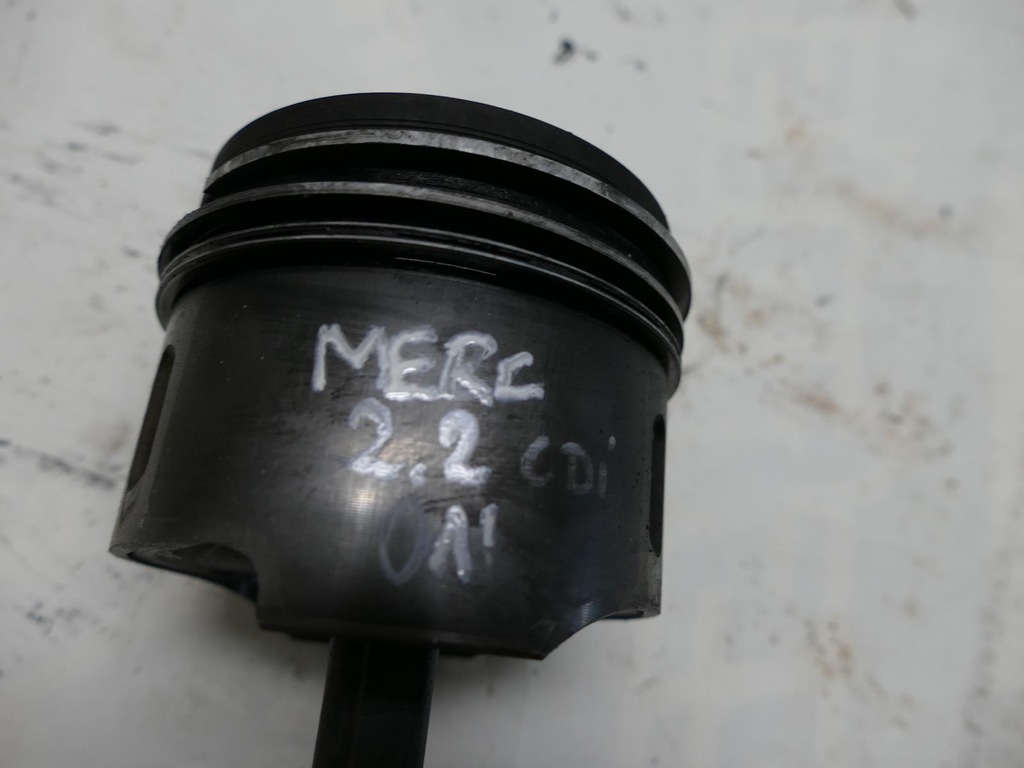 фото №8, Mercedes 2.2 cdi поршень шатун поршни шатунные шатуны 01r