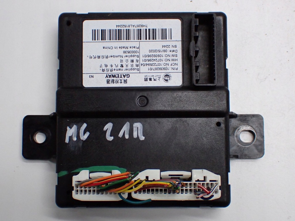 фото №1, Модуль блок керування шлюз 10939287 mg zs ev 21r