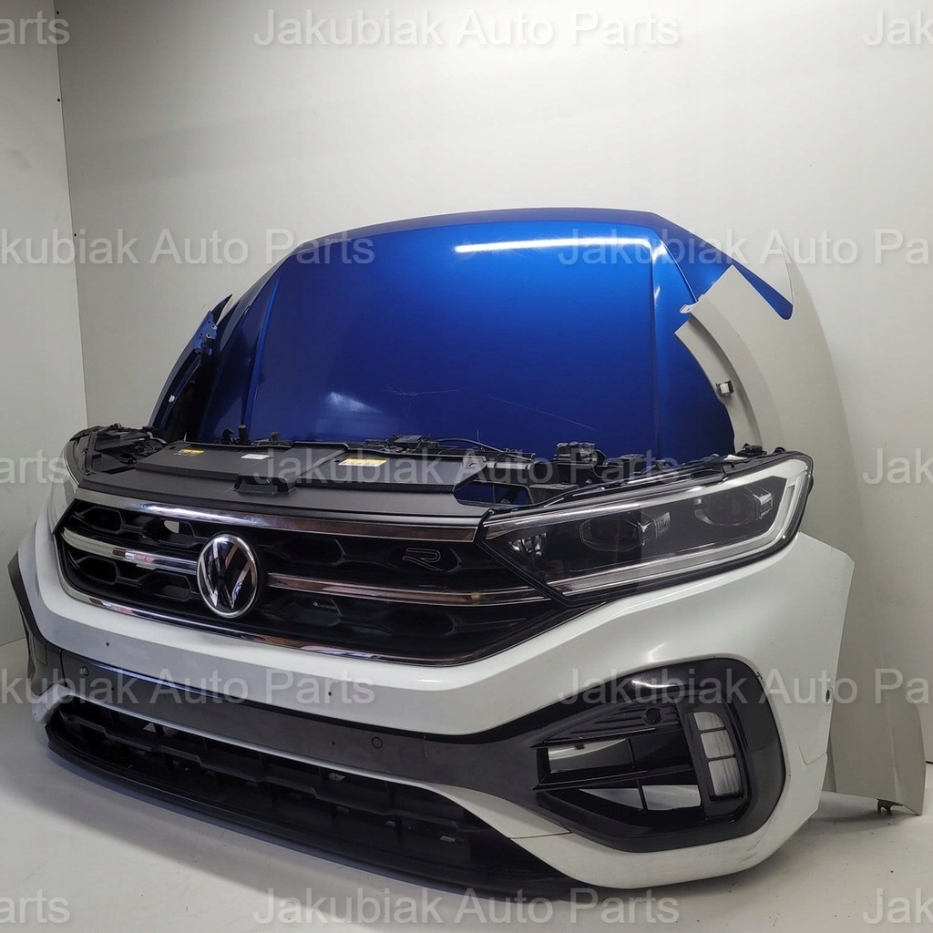 фото №2, Vw t-roc lift r-line бампер капот крыло лампа pas kompletny перед