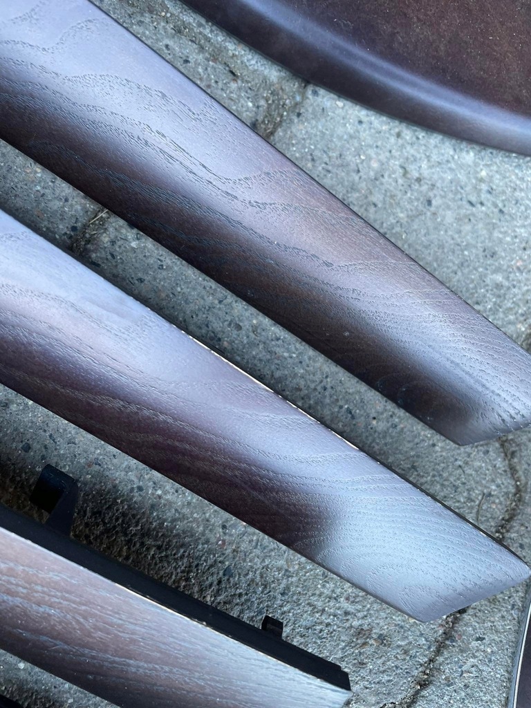 фото №11, Audi a8 d4 молдинг декоративная dekor drewno mat комплект