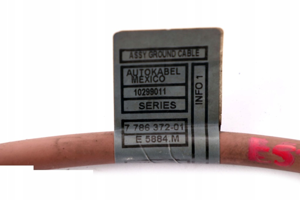 Bmw x5 e53 3.0d m57 шланг заземлення акумулятор Ціна