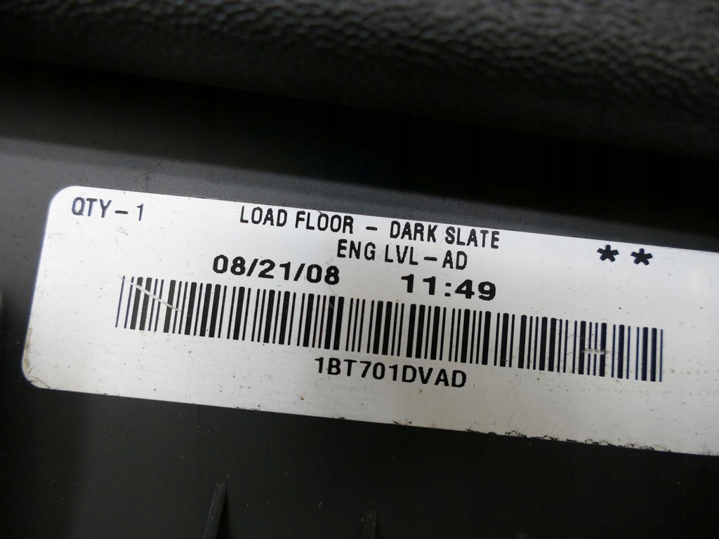 фото №8, Jeep cherokee kk підлога багажника бардачок полиця