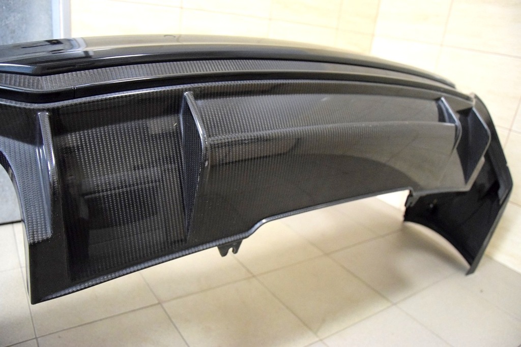 фото №12, Audi rs4 b9 15-19r. карбон 8w задний бампер задняя 8w0