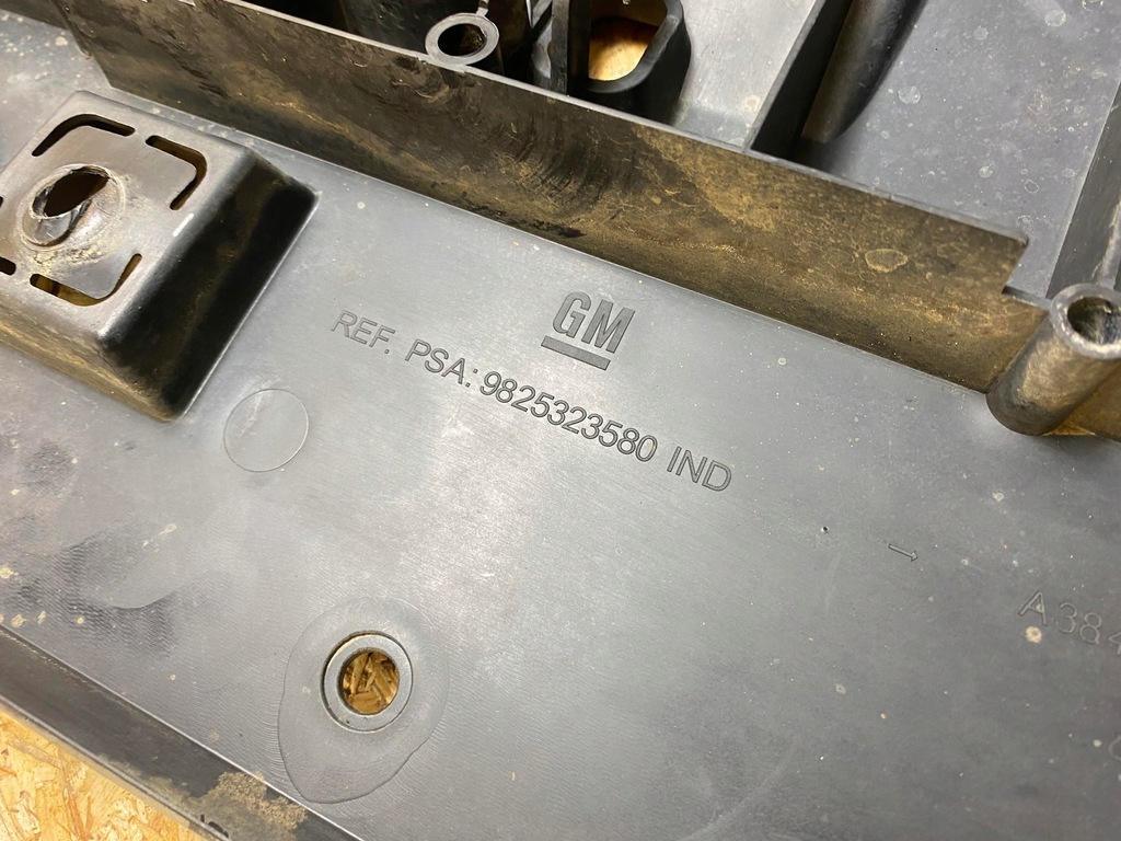 фото №16, Плита захист підлога pod бампер opel combo e 9825323580 2018-