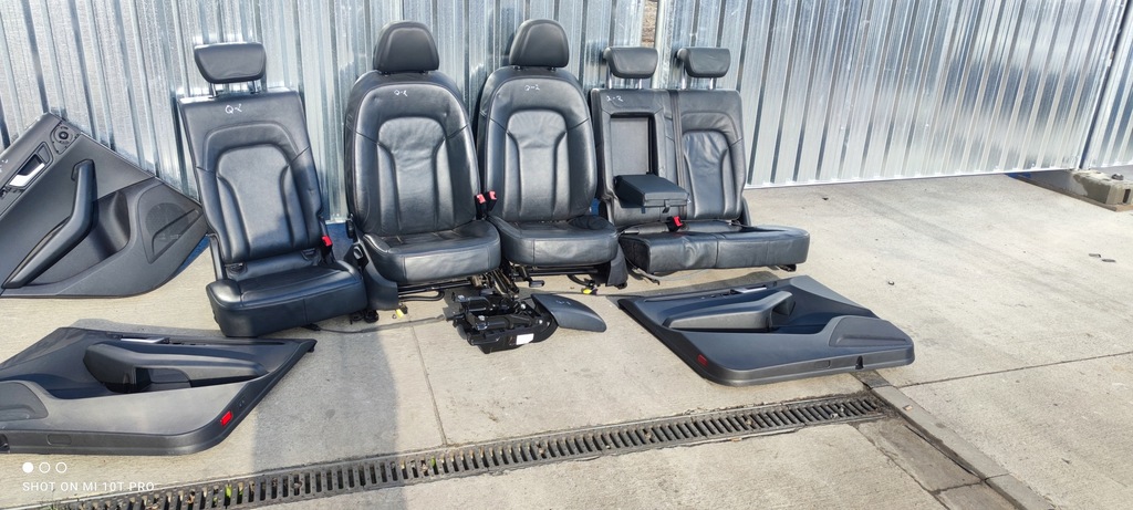 фото №16, Сиденье сиденья audi q5 8r кожа комплект