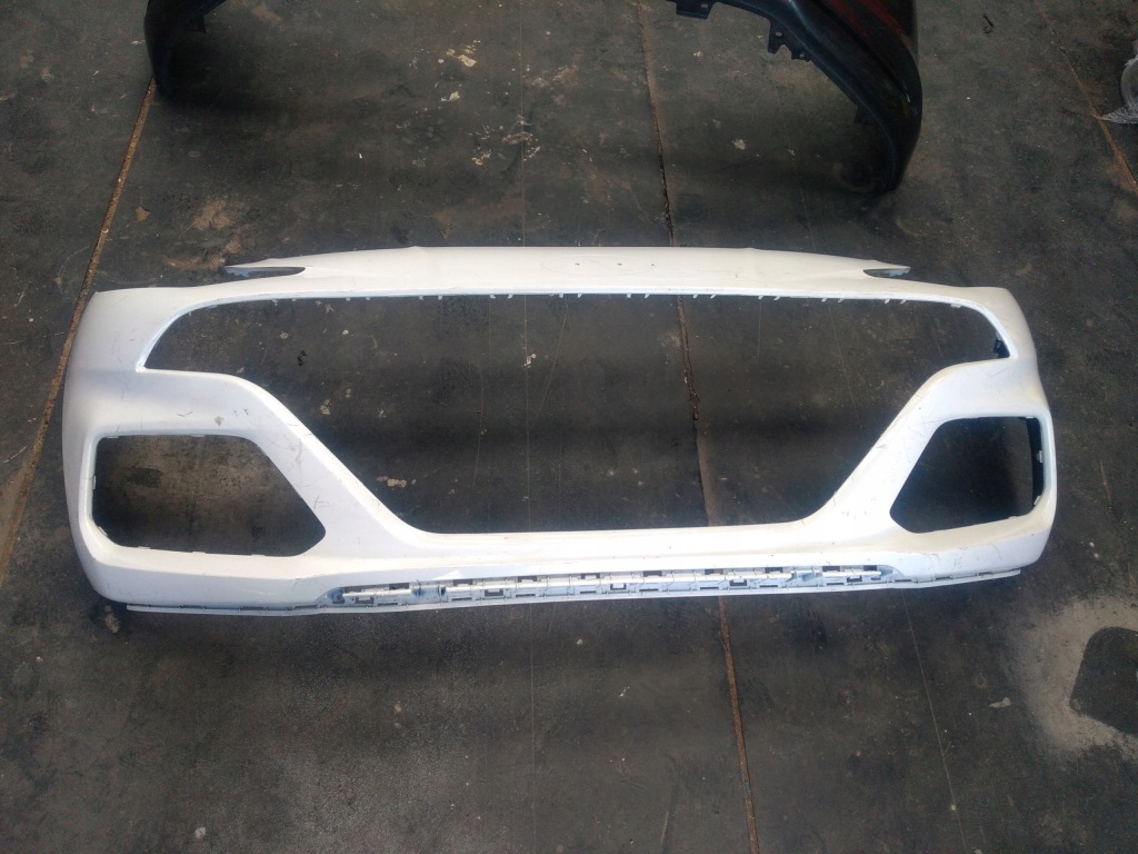 фото №1, Hyundai i10 n-line - бампер передний белый