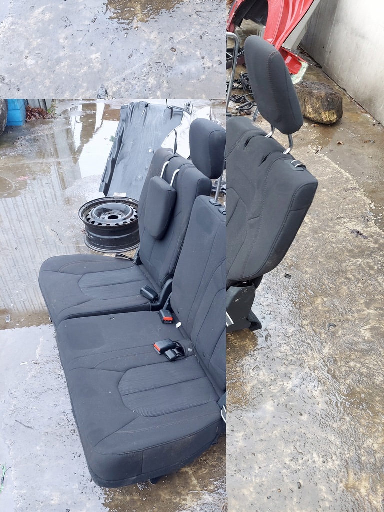 фото №3, Pacifica 2016-2021r заднее сиденье 3 ряд велюр