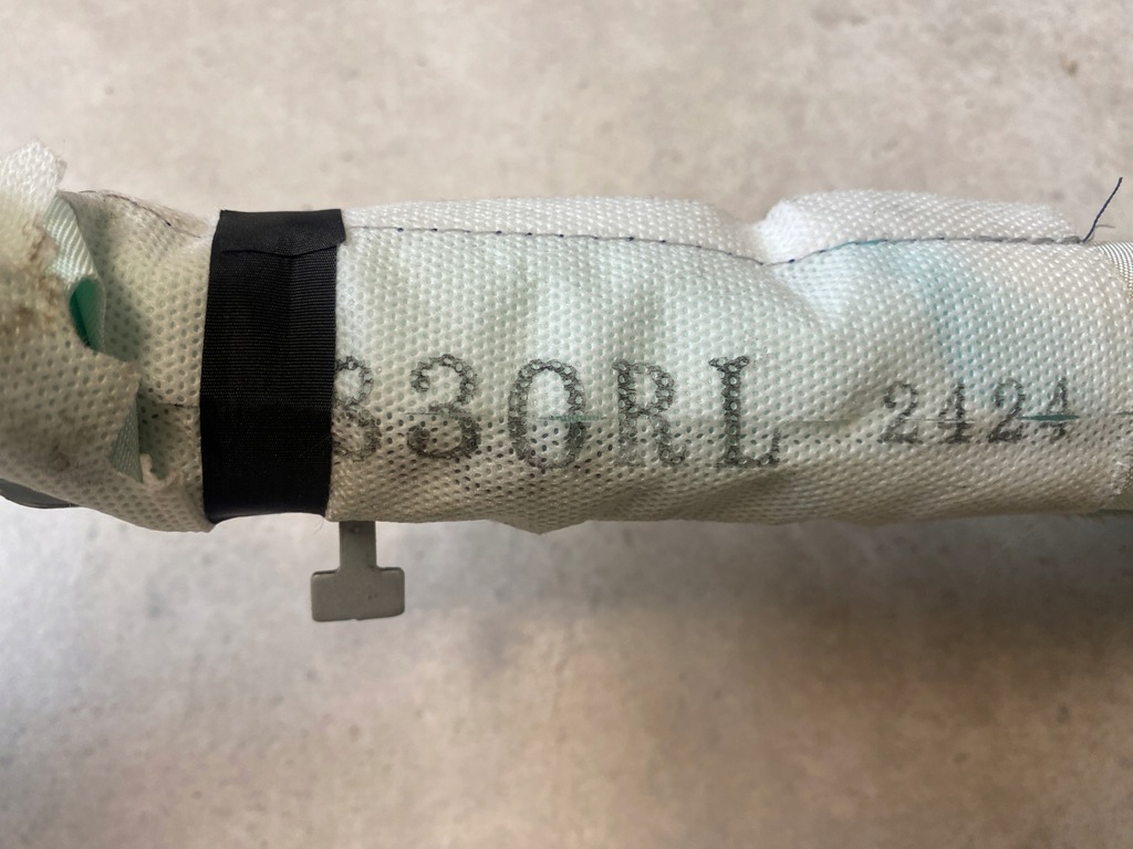 фото №5, Nissan leaf i шторка безопасности воздушная левая